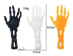 Jouet anti-stress personnalisé, nouveauté, mains de catapulte en gel souple TPR, jouets anti-stress extensibles et collants pour la paume, mains de fantôme d'Halloween - Product Image 4