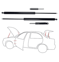 Truk dan Mobil Tailgate Damper Trunk Liftgate Tailgate Shock Lift Mendukung Pegas Gas