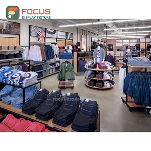 Diseño de Concepto de Muebles de Exhibición de Vidrio para Tiendas Minoristas Personalizadas, Tienda de Ropa - Product Image 2