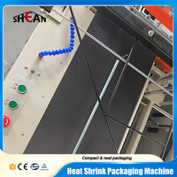Machine d'emballage thermorétractable automatique à scellage latéral pour boîtes à outils, matériel, coffrets cadeaux, papeterie, livres, jouets, films PVC et POF