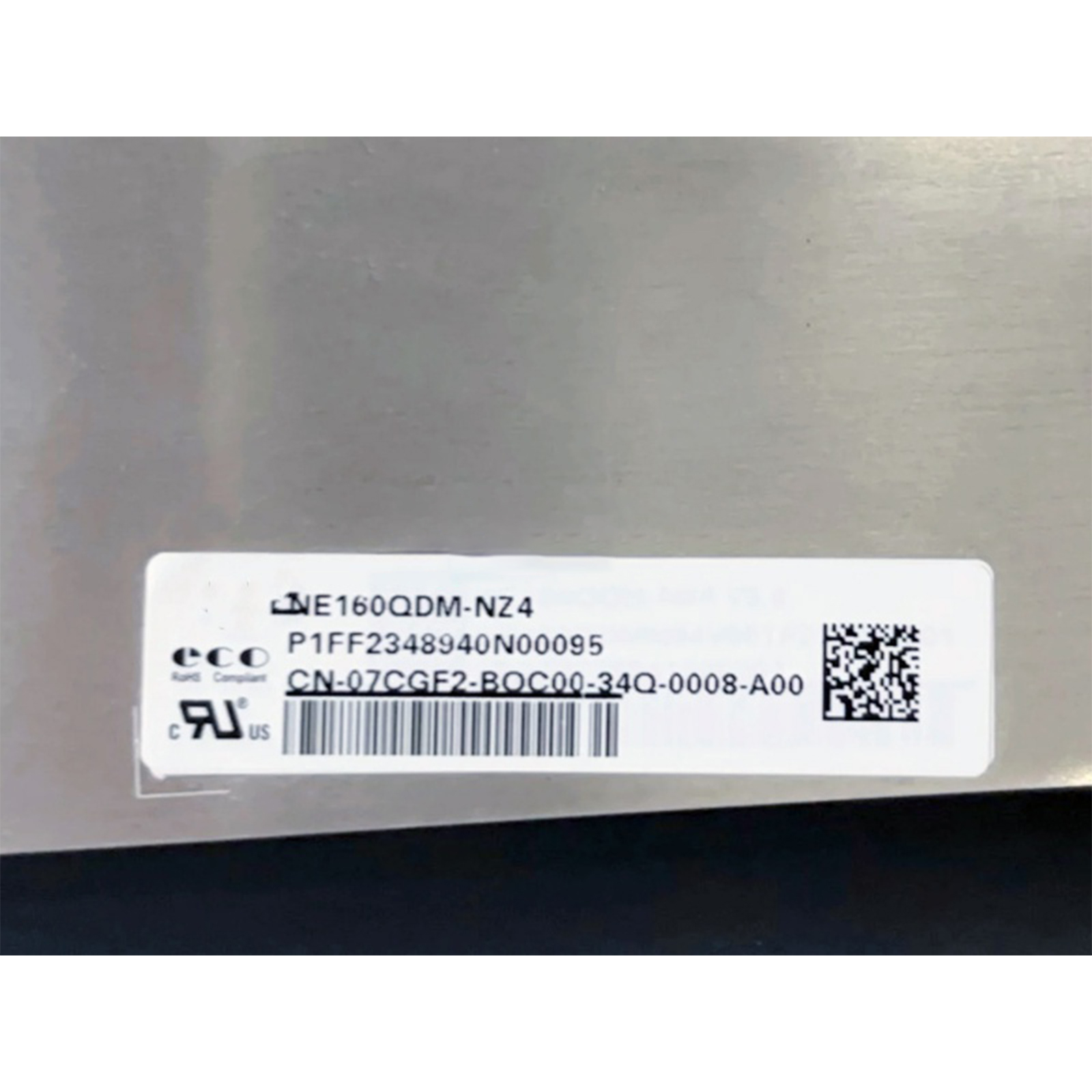 16.0 Inch Panel NE160QDM-NZ4 2560*1600 240HZ LCD EDP 40Pin NEW
