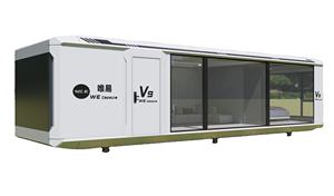 WE Villas et maisons capsule en acier léger préfabriquées modulaires imperméables modernes pour les vacances en plein air à vendre - Product Image 3