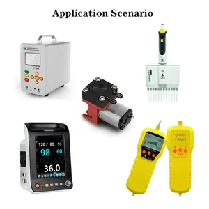 Factory Prices Custom DC Electric Air Pump VOC/Hand-held Instruments Laboratory Mini Vacuum Pump Low Noise Micro Diaphragm Pumps