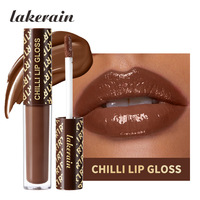 Gloss à lèvres repulpant instantané au chocolat de haute qualité, marque privée, NOUVEAU, pour des lèvres pleines et repulpées, tenue longue durée
