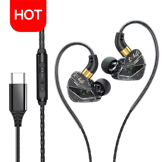 Sports Headphones In-ear Wired S16 Gaming Type-C Interface Mobile Headset 3.5mm Phone Computer Multimedia Universal