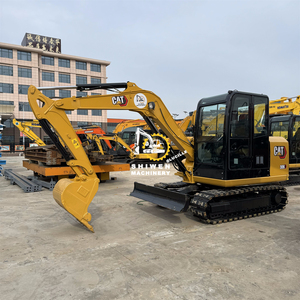 Excavadora de orugas CAT306 usada de alta calidad, bajas horas incluidas, Motor, maquinaria de construcción de segunda mano, bomba CAT302 303,5 - Product Image 3