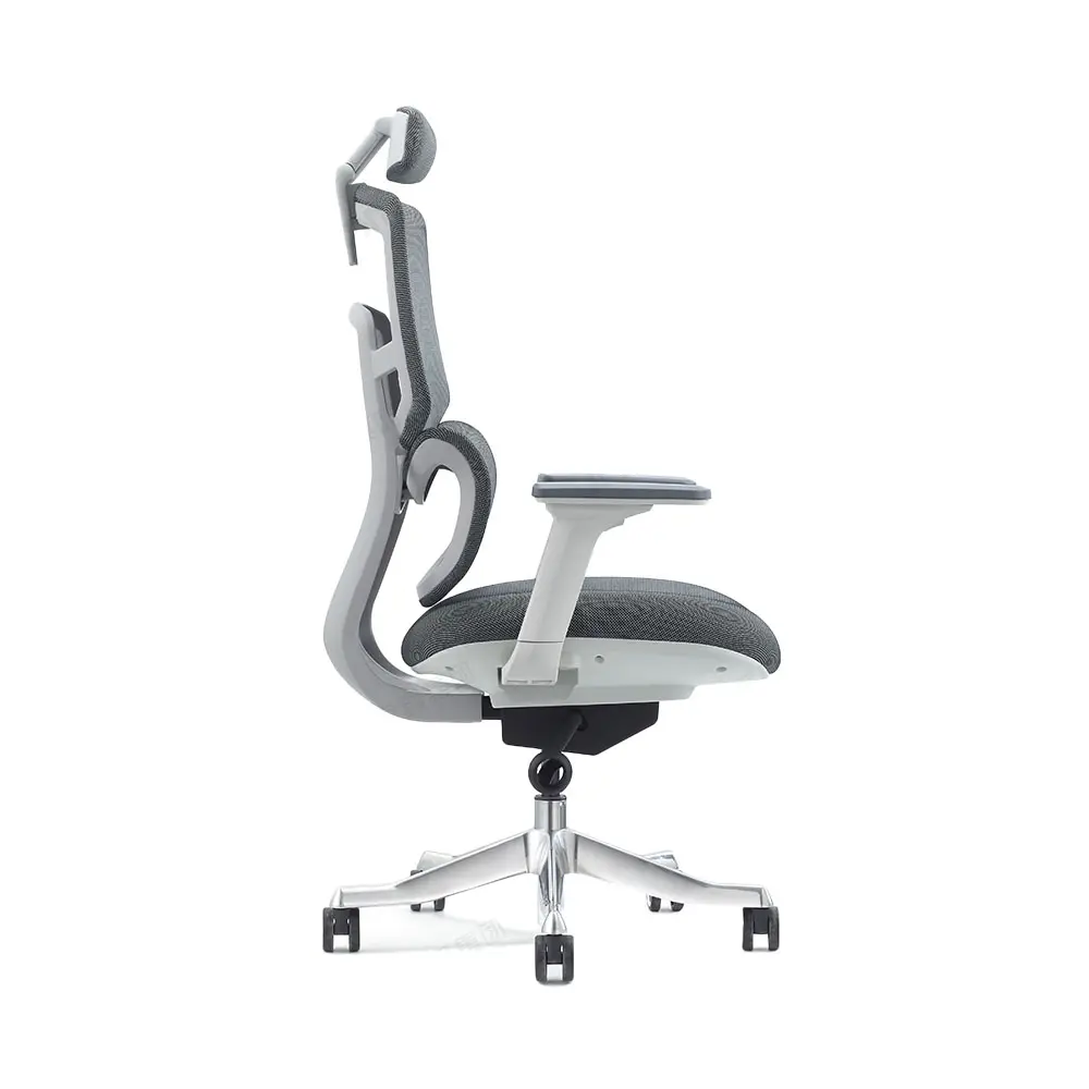 İş istasyonu ve yönetici için ergonomik sandalye şirketi Mesh bel desteği Mesh ergonomik ofis koltuğu