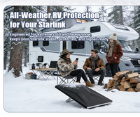 Housse de protection extérieure imperméable et anti-poussière pour Starlink Gen3 V3, résistante aux rayons du soleil, en silicone tout temps