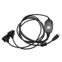 Convertidor USB a 2 Puertos RS-232 UOTEK, Cable USB2.0 de Grado Industrial con Blindaje Trenzado DB9, Adaptador para Computadora UT-8812