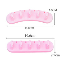 Présentoir amovible pour nail art Support pour vernis à ongles avec outils de salon