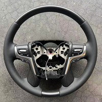 Volant en cuir carbone GR Sport personnalisé pour Toyota Hilux Revo N70 N80 Tacoma Tundra Fortuner 2015-2022 LC300 LC200
