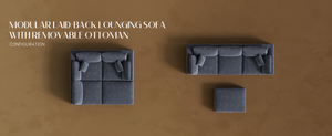 Vacuum <strong>Sofa</strong> Sets with Ottoman Compression Foldable <strong>Sofa</strong> Bed Compressed <strong>Foam</strong> <strong>Sofa</strong> for Guest Room Multi-Functional Furniture - Product Image 3