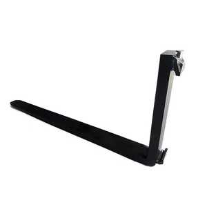 Fourches télescopiques de qualité supérieure <span class=keywords><strong>pour</strong></span> mini-excavatrice, chariot élévateur, modèle 3A-100*45*1070, dimensions 1070x100x650mm, garantie 1 an - Product Image 2