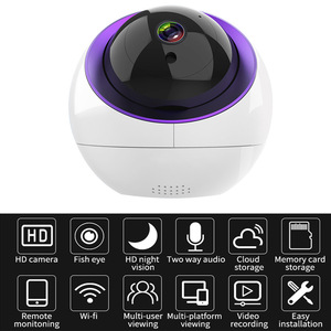 1080P <strong>IP</strong> <strong>Camera</strong> WIFI Home Security Mini <strong>Camera</strong> Auto Tracking CCTV <strong>Camera</strong> WIFI Two Way Audio Video P2P Baby Monitor - Product Image 4
