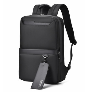 Laptop <b>Backpack</b> Multifunctional <b>Simple</b> Water-Resistant Laptop Bag New Expandable Oxford Business Men's <b>Backpack</b> - Product Image 1