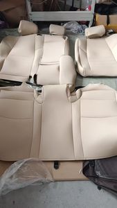 أغطية مقاعد سيارة جلدية فاخرة واقي طراز رياضي مخصص لكزس/تويوتا/هوندا/فورد/بي دبليو غطاء مقعد مقاوم للماء - Product Image 3