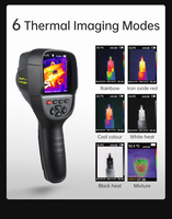 Caméra thermique A-BF RX-500 256x192 -20C~550C pour tester le chauffage au sol, les murs et les tuyaux