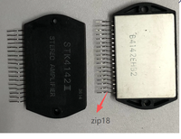 Circuit intégré amplificateur de puissance AF double canal STK4142II STK4152II