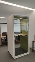Petite boîte de bureau cabine téléphonique Portable Offre Spéciale boîte de téléphone espace de travail privé réunion dormir bureau mobile facile à installer