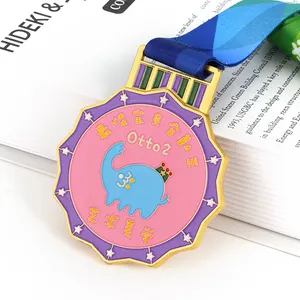 Store Wholesale Personalization Bespoke Fine Sport Medals Gold Medal Souvenir