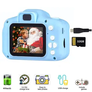 Цифровая видеокамера для детской фотосъемки P, мини-образовательные игрушки для детей, детские подарки на Рождество