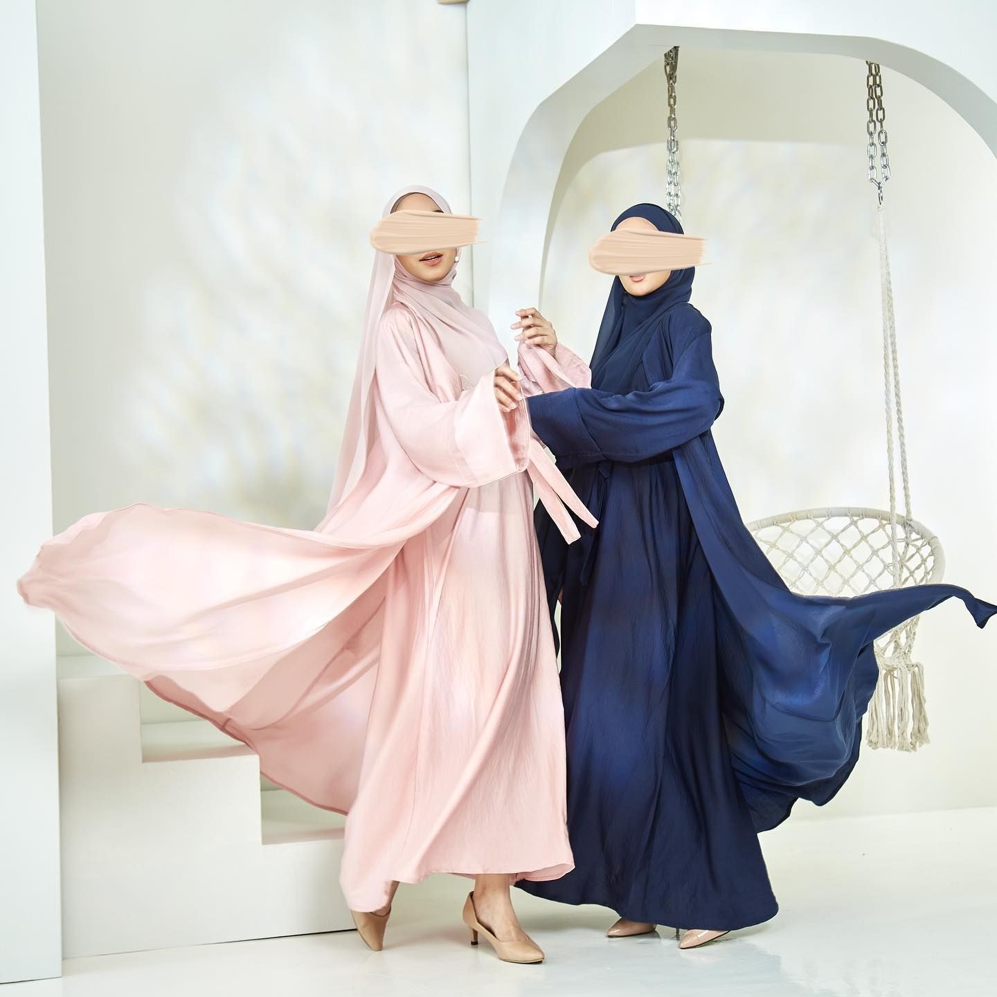 สีชมพู/สีฟ้า