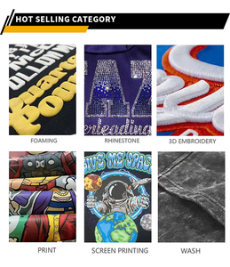 เสื้อยืดโอเวอร์ไซส์แบบยูนิเซ็กซ์ขายส่ง - คุณภาพสูง 300gsm ผ้าฝ้าย 100% เนื้อหนาหรูหรา ไซส์พลัส ถักทอ รับสกรีนโลโก้ - Product Image 6