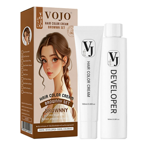 Crème colorante pour <span class=keywords><strong>cheveux</strong></span> OEM/ODM 100ml*2, formule végétale personnalisable, coloration express en 5 minutes, produit très vendu en Thaïlande/Indonésie - Product Image 4