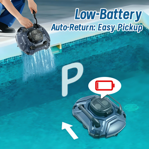 <span class=keywords><strong>Robot</strong></span> nettoyeur de <span class=keywords><strong>piscine</strong></span> <span class=keywords><strong>à</strong></span> longue autonomie 5000 mAh, 110+ minutes d'autonomie, aspirateur robotisé automatique pour <span class=keywords><strong>piscine</strong></span> - Product Image 5