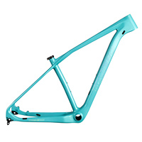 ICAN – cadre vert de montagne de qualité supérieure avec axe t800 xc en carbone, cadre de vélo de montagne complet mtb 29 en carbone, 135/142mm