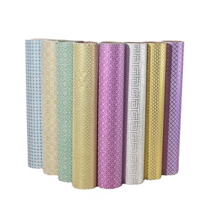 Best Selling Clothing Shoes Painting Materials Food Packaging Materials Glitter Plastic Film Roll Laminate Film Glitter