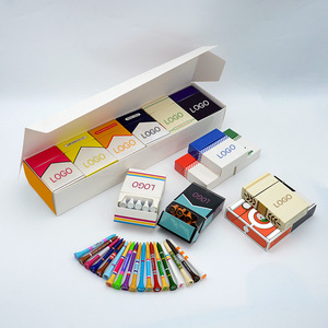 Caja de cigarrillos creativa con soportes para tees de golf, 100 unidades, base de madera, portátiles, coloridos, para golf. - Product Image 4