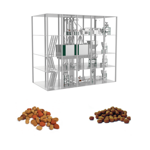 Nutrición Animal Food Machine Extrusora Línea de procesamiento Alta <span class=keywords><strong>calidad</strong></span> Perro Animal Food Equipment Línea de fabricación de alimentos para animales - Product Image 1