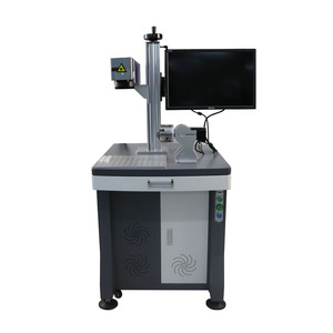 Chất lượng cao 3D Máy tính để bàn UV Laser đánh dấu máy 10W 20W Laser đánh dấu trực tuyến theo dõi mã QR mã hóa máy cho đồ trang sức nhẫn - Product Image 3