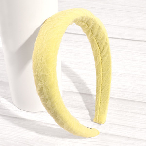 2022 New Wholesale Wrinkle Summer Surface <strong>Cool</strong> <strong>Hair</strong> <strong>Accessories</strong> Girls Colorful <strong>Hair</strong> Bands Sponge Headband - Product Image 6