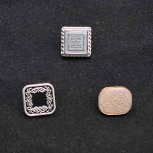 Bán Buôn Tùy Chỉnh Hợp Kim Nút Quần Áo Thời Trang Arabic Thobe Nút Kim Loại Tùy Chỉnh Nút Cho Hàng May Mặc - Product Image 4