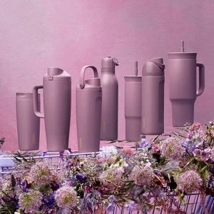 Vaso <span class=keywords><strong>de</strong></span> Acero Inoxidable para Vacío con Asa, Correa y Pajita, 24oz/32oz/30oz/40oz, Diseño Minimalista Moderno, Logotipo Original - Product Image 2