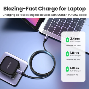 USB <b>C</b> Phone Cable 100W Fast <b>Charging</b> Type Charger PD100W 5A QC4.0 Data for US316 100w Fast <b>Charging</b> Cable for 15 Pro - Product Image 2