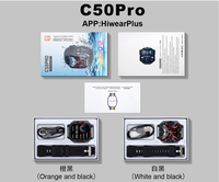 Reloj Inteligente C50 Pro con Navegación GPS, Brújula, Pantalla Táctil, Resistente al Agua, Pantalla AMOLED, Asistente de Voz con IA y Rastreador de Actividad