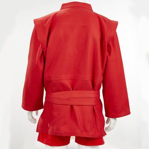 Pantalones Cortos de Lucha <span class=keywords><strong>Sambo</strong></span> para Niños, Adultos, Hombres y Mujeres, Rojo y Azul, Ropa Profesional para Entrenamiento y Competición, 100% Algodón - Product Image 3