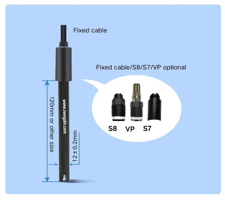 Yüksek kalite ucuz iletkenlik probu ec/tds ölçüm 4 20 ma hücre sabit 0.1 iletkenlik elektrot sensörü