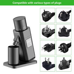 Molinillo de Café Portátil con Control LED, Tamaño Mini, Motor Silencioso, para Uso en el Hogar y al Aire Libre, Gd-3432fe-steel Gray Usb - Product Image 2