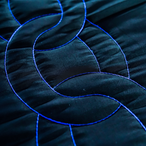 Tissu matelassé double face Couleurs personnalisées Poids lourd Utilisation toutes saisons Emballage en vrac de gros Tissus de matelassage exportés Vietnam - Product Image 1