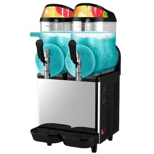 Machine commerciale professionnelle de Smoothie Machine simple d'automation de réservoirs de Double Triple pour l'utilisation de magasin de thé de restaurant - Product Image 2