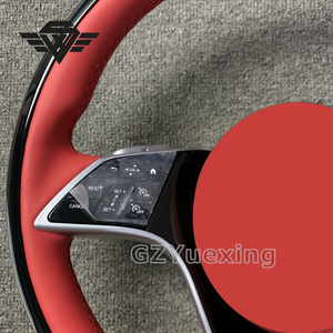 Para volante de cuero rojo estilo <span class=keywords><strong>Maybach</strong></span> para <span class=keywords><strong>mercedes</strong></span>-<span class=keywords><strong>benz</strong></span> Clase S W222 W223 GLS <span class=keywords><strong>600</strong></span> AMG S63 Actualización de coche personalizada de lujo - Product Image 2