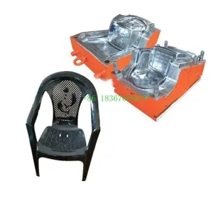 school plastic chair injection mould with metal leg
