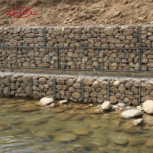 Muros de Gabiones de Malla Soldada Galvanizada por Inmersión en Caliente, Servicios de Corte y Doblado, Calibre de Alambre de 4.0-6.0 mm para Aplicaciones Defensivas - Product Image 2