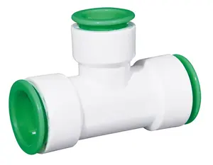 Hdpe Pp Electrical Connectors Pipe Fittings Tee Quick Connect