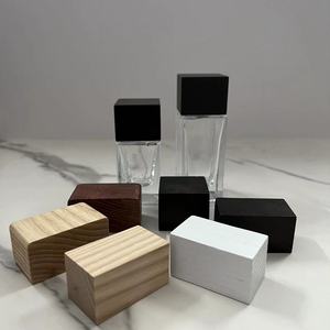 Nắp gỗ FEA 15mm cho chai nước hoa thủy tinh, nắp gỗ tròn màu đen gỗ óc chó dùng cho chai tinh dầu, nắp chai - Product Image 5