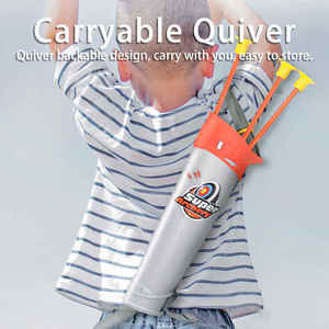 Ensemble de tir à l'arc pour enfants avec cible mobile et arc pliable 24C, arc et flèches lumineux, jeu de sport intérieur/extérieur, jouet pour cadeau - Product Image 5